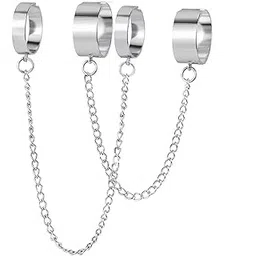 jewels galaxy Jewellery For Women Multicolor Butterfly inspired Contemporary Stackable Rings Set of 4-picture-11