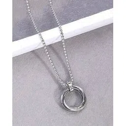 jewels galaxy Men Silver-Plated Chain with Pendant -picture-25
