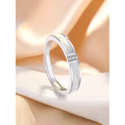 Jewels Galaxy Silver-Plated AD Studded Finger Ring-picture-26