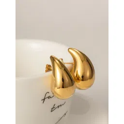 Jewels Galaxy Teardrop Shaped Studs Earrings-picture-30