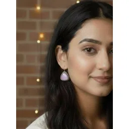 Jeweltos Triangular Drop Earrings-picture-25