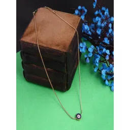 Jewelz gold-plated chain with evil eye pendant  For Girls & Women-picture-39