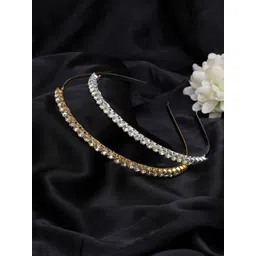 JEWILLEY Women Set of 2 Embellished Hairband-picture-9