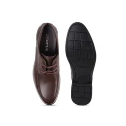 J.FONTINI Men Leather Formal Derbys image 5