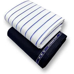 jhabak's Unstitched Premium Strip Cotton Blend Shirt & Trouser Fabric - 2.35 m Shirt Cloth - 1.30 m Pant Piece-picture-42