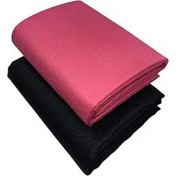 JHABAK'S Untitched Shirt and Trouser Fabric - Cotton Blend Material - 2.25m Shirt Cloth - 1.20m Pant Piece (Dark Pink Shirt & Navy Blue Trousers)-picture-12