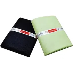 jhabak's Untitched Shirt and Trouser Fabric - Cotton Blend Material - 2.25m Shirt Cloth - 1.20m Pant Piece (Pista Green)-picture-32