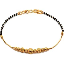 jhb Gold plated Brass Beads Bracelet for Girls And Women-picture-43