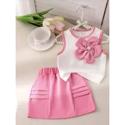 Jhilik Garments Girls Top with Skirt-picture-19