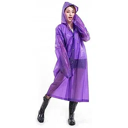 jhsent Solid Women Raincoat-picture-18