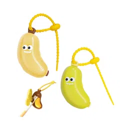 ji & ja Ji and Ja Banana Toothbrush Cover, Fun Banana Fruits Toothbrush Cover with Toothpaste Dispenser, Travel Toothbrush Head Covers, Portable Brush Travel Case-picture-20