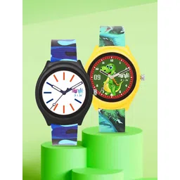 JI & JA Unisex Kids Dial & Straps Analogue Watch JJ120114-picture-38