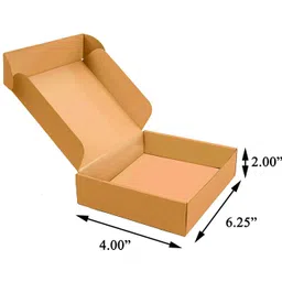 jia industries Self-Locking Box Craft Paper 3 Ply E-Fluet Size: 6 X 4 X 2 Inch Packaging Box-picture-11