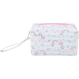 Jiada Unicorn Pouch for Travel Makeup Pouch for Girls, Makeup Organizer Bag, Small Travel Toiletry Bag for Travel Accessories Pink 15 X 9 X 8 cm-picture-45