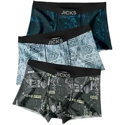 jicks Nylon Men Strechable Regular Fit Underwear - Pack of 3-picture-11