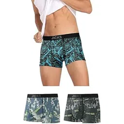 jicks Nylon Men Strechable Regular Fit Underwear - Pack of 3-picture-11