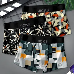 jicks Pack of 3 Printed Men Trunk-picture-28