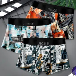 jicks Pack of 3 Printed Men Trunk-picture-28