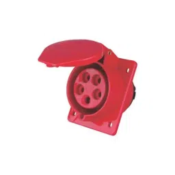 JIGO 5 Pin Panel Mounted Socket 32 A Current and 220-380 V Voltage, JG-425 (Pack of 10)-picture-38