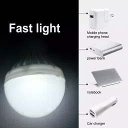 JIGSNJOY PLASTIC USB Bulb, Warm Multi Color-picture-13