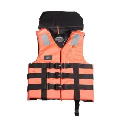Jilani Adult Vest Life Safety Jackets Durable Polyester with Foam Orange Upto 120 Kg Weight Capacity-picture-41