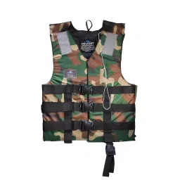 Jilani Delight Adult Life Safety Jacket Vest Durable Polyester with Foam Military Green 40 to 120 Kg Weight Capacity-picture-39