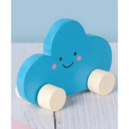 jim n jam Cloud Wheel Toy For Newborns - Blue image 2