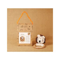 Jim N Jam Crochet Rattle and Teether - Beige-picture-10
