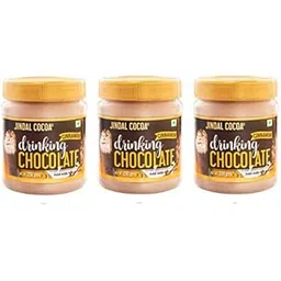 Jindal Cocoa Drinking Chocolate Cinnamon Powder - 200g | Goes well with Hot or Cold Chocolate Drink | No Artificial Colours | No Artificial Preservatives | No Trans-Fat | 100% Vegetarian (600g)-picture-21