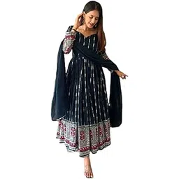 jinimart Women's Georgette Stitched Dhoti Suit In White2 Colour SF251-ver6-picture-27