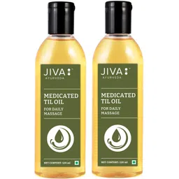 jiva ayurveda Medicated Til Oil 120ml-picture-27