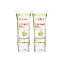 Jiva Set Of 2 Cucumber Cream Protects From UV Rays & Sun Tanning - 100g Each-picture-15
