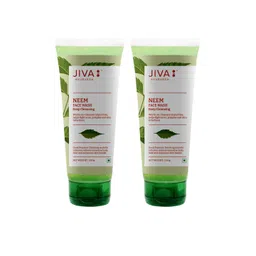 Jiva Set Of 2 Neem Face Wash Deep Cleanses & Controls Acne-100g Each-picture-13