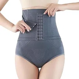 jiveha Women's Waist Trainer Seamless High Waist Tummy Control Panty Shapewear Briefs Slimming Corset-picture-33