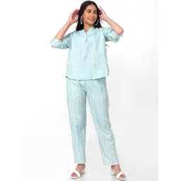 Jivitha Striped V-Neck Pure Cotton Tunic With Trouser-picture-29