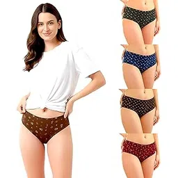 jixo panties Women Panty, Ladies Underwear, Women Innerwear, Hipster for Ladies Printed Panty Briefs, A1 Quality Stitched Inner Elastic for Everyday use-picture-23