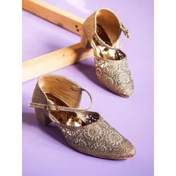 JM Looks Embellished Block Heel Pumps-picture-19