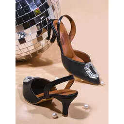 JM Looks Ethnic Block Mules-picture-26