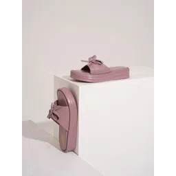 JM Looks Flatform Sandals with Bows-picture-31