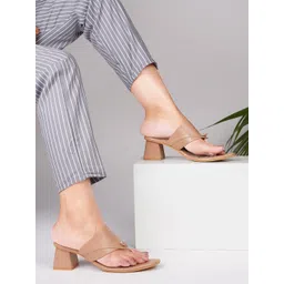 JM Looks Open Toe Block Heels-picture-19