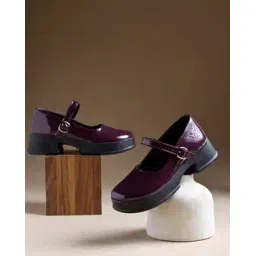 jm looks Women Chunky-Heeled Shoes with Synthetic Upper-picture-41