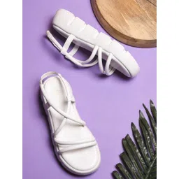 JM Looks Women Open Toe Platform Sandals-picture-34