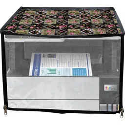 JMT Printer Cover For Epson Eco Tank L6490 Printer (Hara Check Print) Printer Cover-picture-35