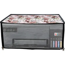 JMT Printer Cover For Epson Eco Tank L8050 Printer (Pink Rose Print) Printer Cover-picture-36