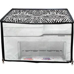 JMT Printer Cover For HP Deskjet Plus 4140 All in One Printer (Zebra Print) Printer Cover-picture-15