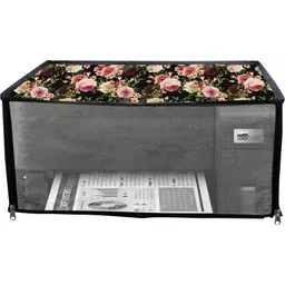 JMT Printer Cover Suitable For Epson Eco Tank M1050 Printer (Black Rose Print) Printer Cover-picture-14
