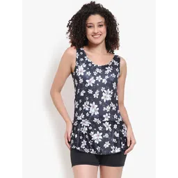 JMT Wear Floral Printed Sleeveless Swim Dress-picture-26