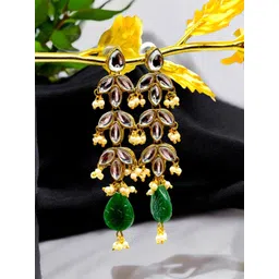 JN HANDICRAFT Women Gold Earrings-picture-10