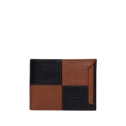 JND Men Dual-Tone Leather Wallet with Multiple Card Slots & Coin Pocket-picture-24