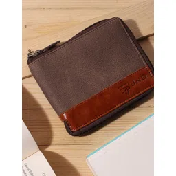 JND Men Zip Detail PU Zip Around Wallet-picture-29